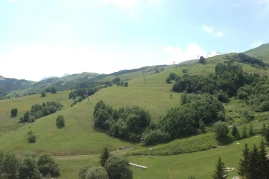 Studio Cabine Pegase 18 08 Etage Eleve Balcon Sud Vue Pistes Villarembert Γαλλία