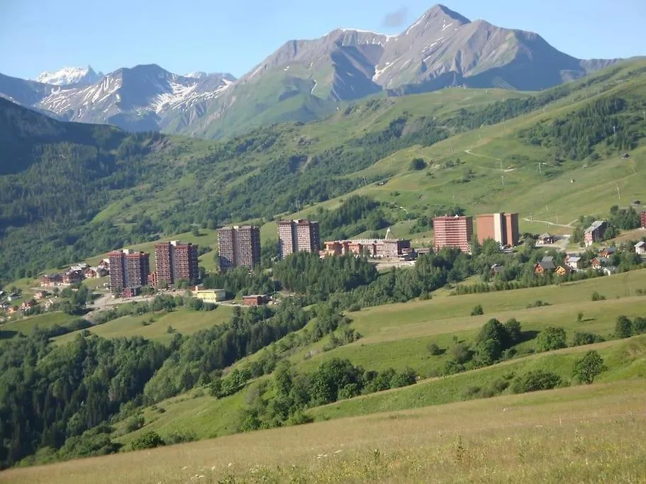 Διαμέρισμα Studio Cabine Pegase 18 08 Etage Eleve Balcon Sud Vue Pistes Villarembert Γαλλία