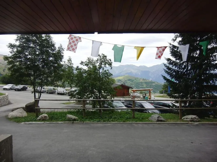 Studio Cabine Pegase 18 08 Etage Eleve Balcon Sud Vue Pistes Villarembert France